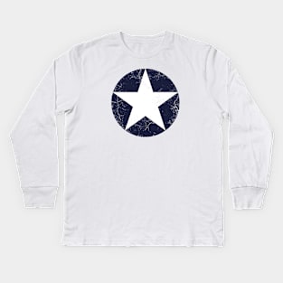 USAF WW2 Roundel Kids Long Sleeve T-Shirt